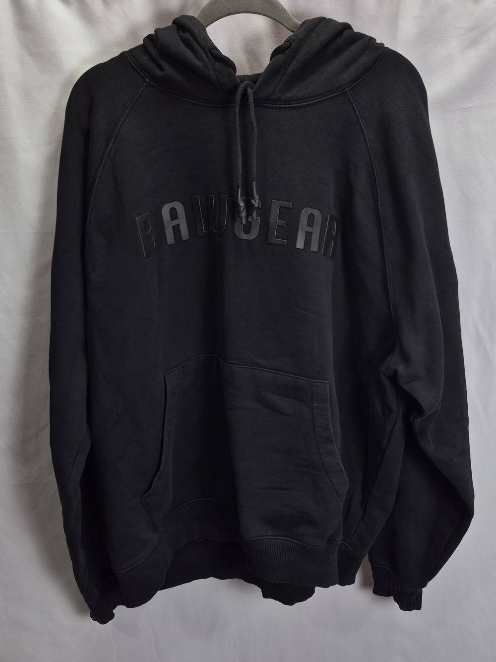 Raw Gear Black Men's Pullover Hoodie